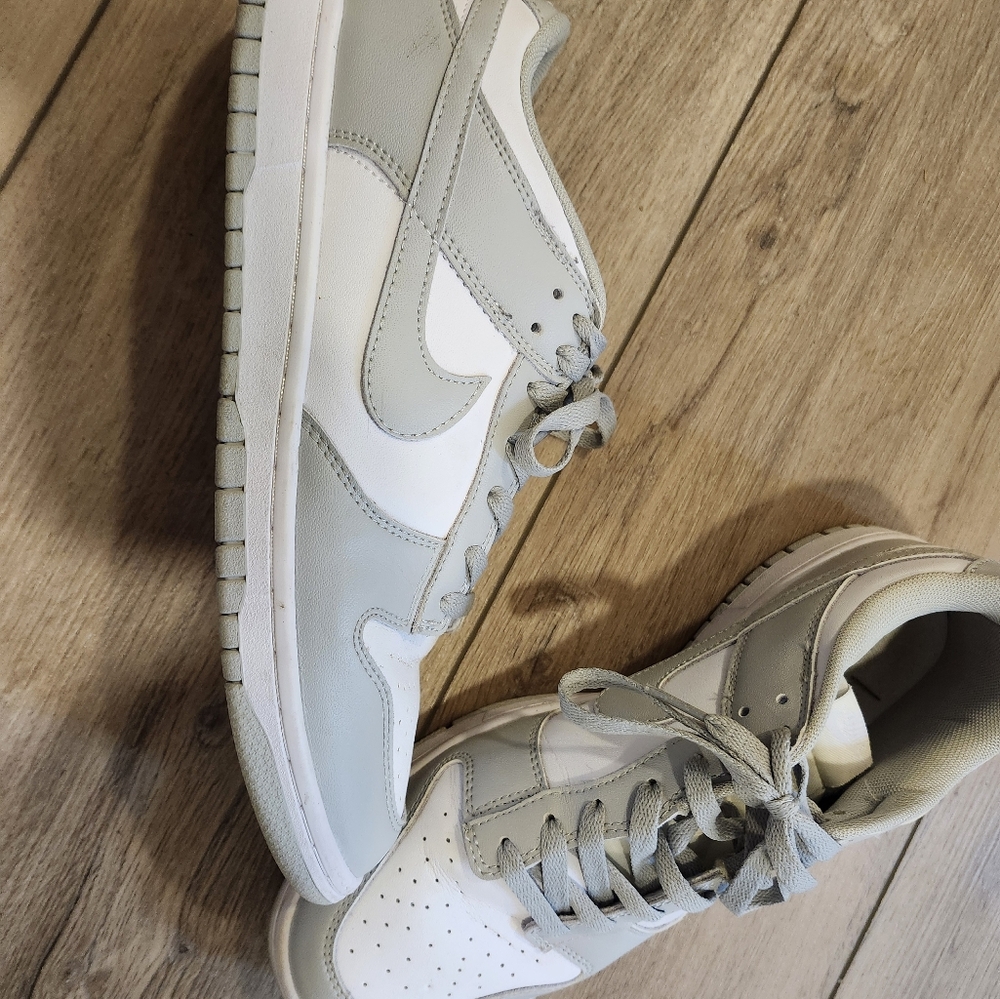 Nike Men's Dunk Low White Light Grey